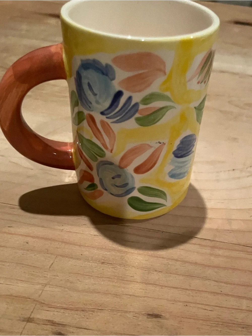 Pier One Creamer mini pitcher tea set ceramic floral shabby chic miniature